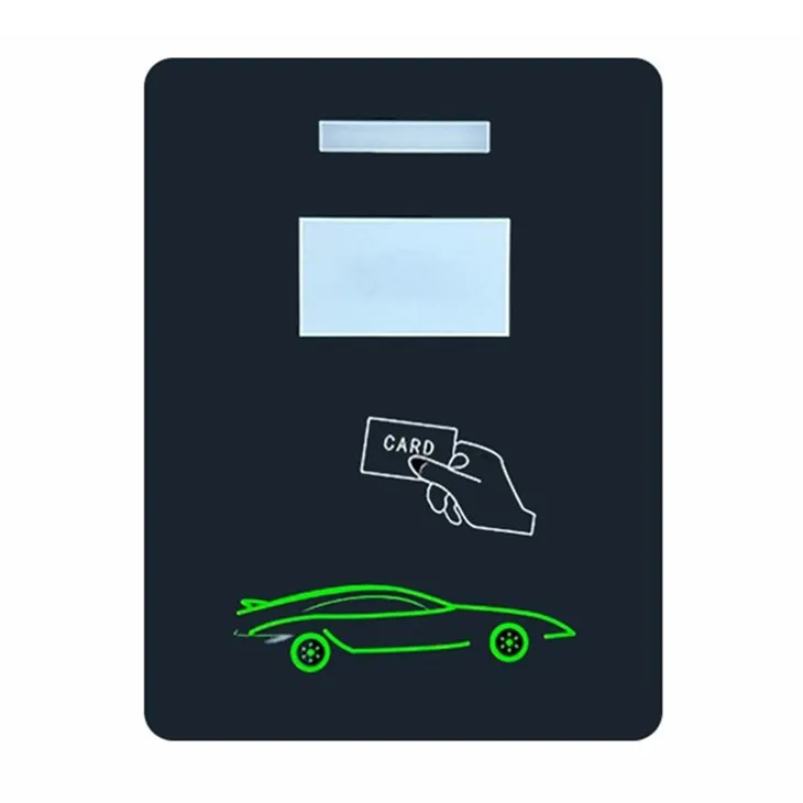 Black Screen Print Tempered Glass