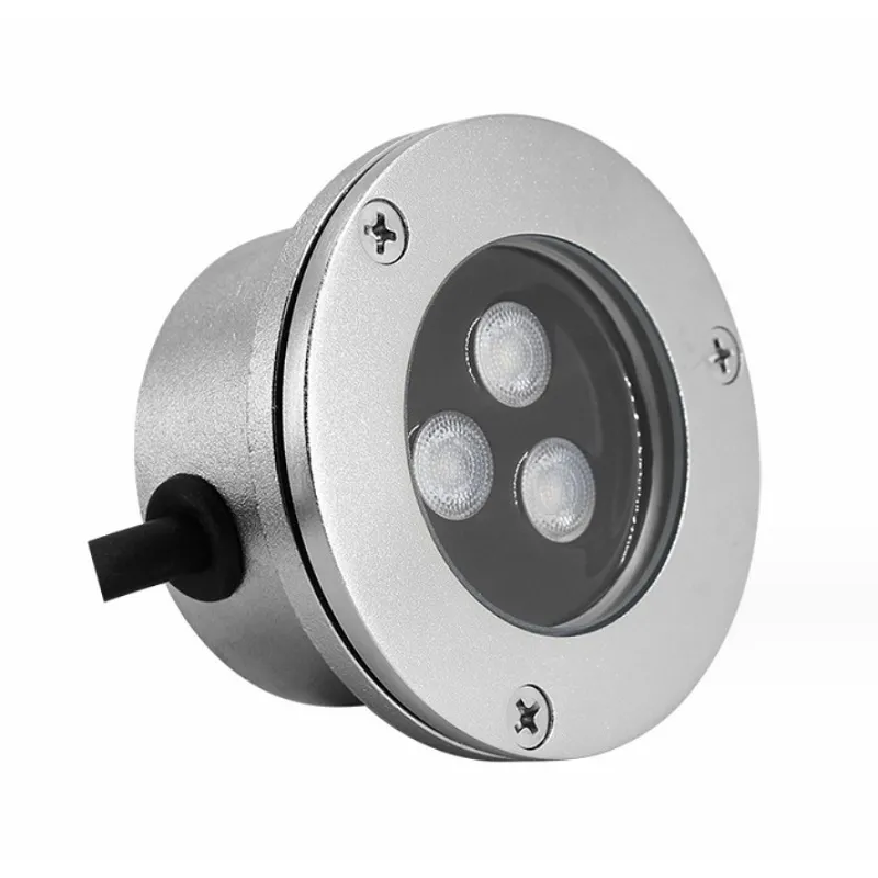 Recessed গোলাকার গ্লাস ল্যাম্প কভার জলরোধী